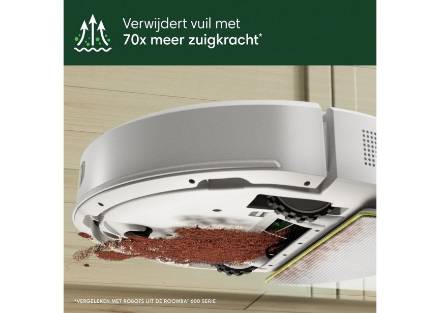 Irobot ROOMBA 105 Combo stofzuigen dweilen Wit