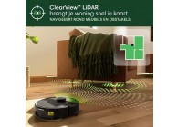 Irobot ROOMBA 105 Combo AutoEmpty stofzuigen dweilen Zwart