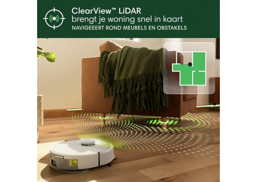 Irobot ROOMBA 105 Combo AutoEmpty stofzuigen dweilen Wit