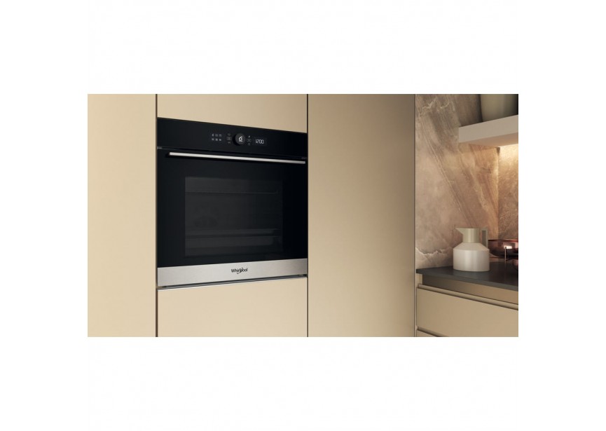 Whirpool WOI5S8HM1SXA XL A+ Hydrolyse Turbo oven Inox