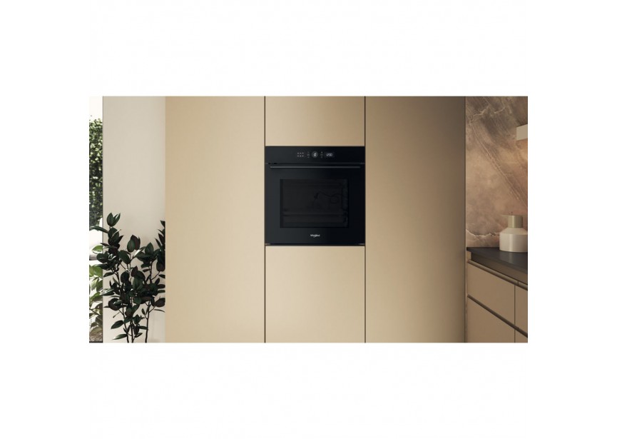 Whirpool WOI5S8PPM1SBA XL A+ Hydrolyse Pyrolyse oven Zwart