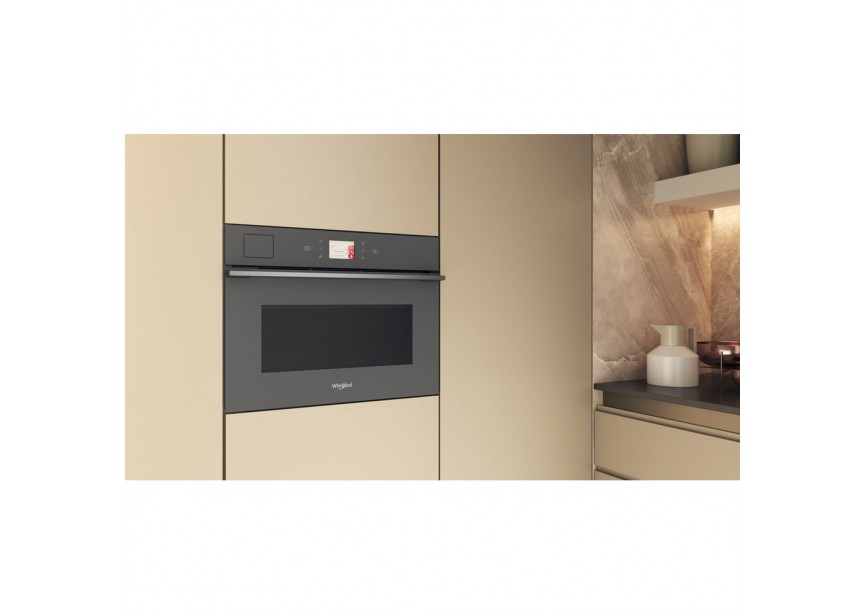 Whirlpool WCT11A9FHTSSMA 45cm Microgolf Oven Stoom Gril Grey