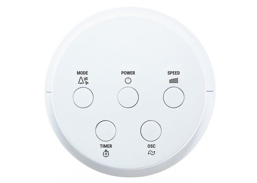Ventilator 120 cm hoog met timer en afstandsbediening