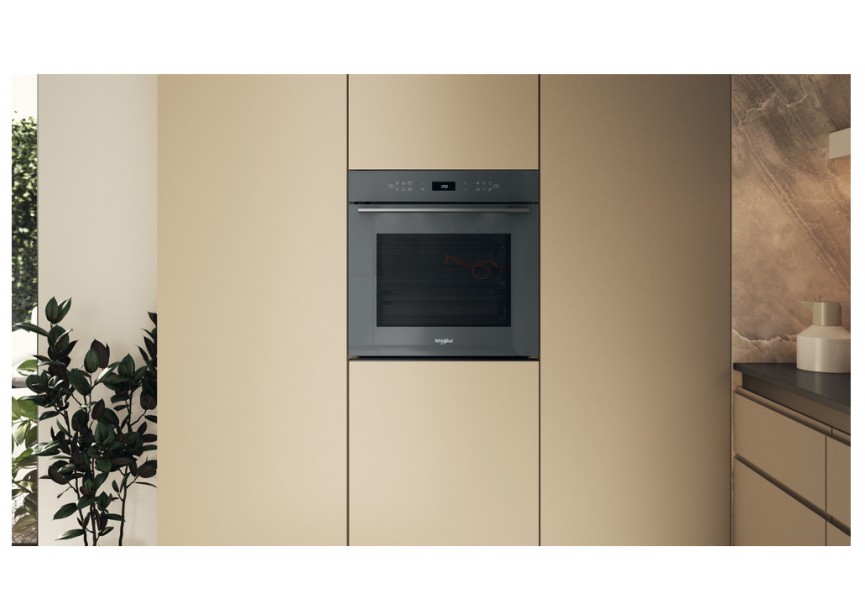 Whirpool WOI78FPT1SSGA XL A+ Hydrolyse Pyrolyse oven Grey