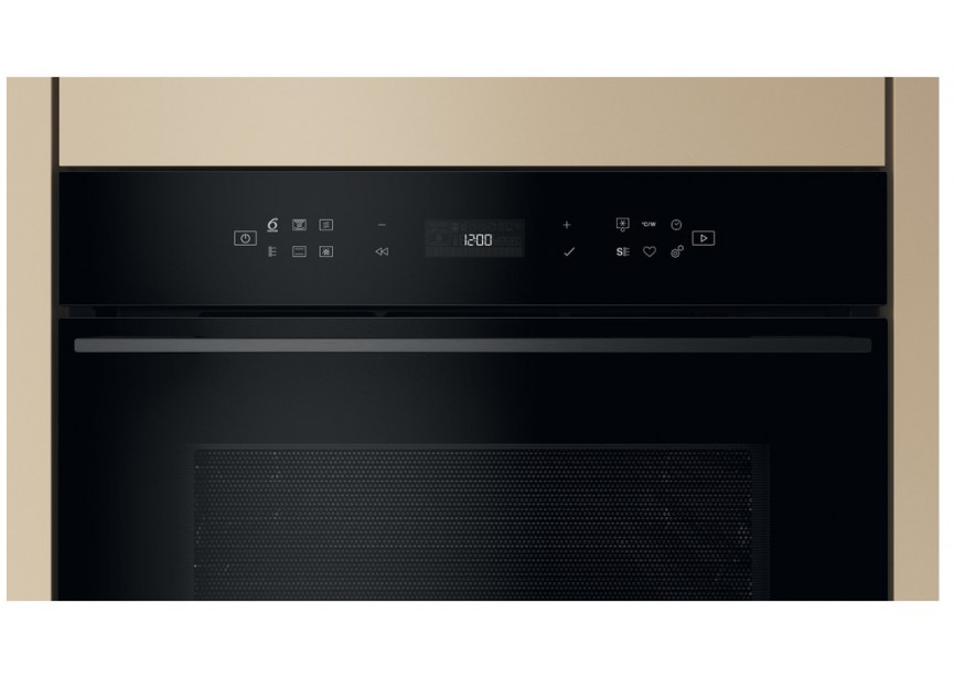 Whirlpool WCW7O7HTSB 45cm Combi-microgolfoven Grill Zwart