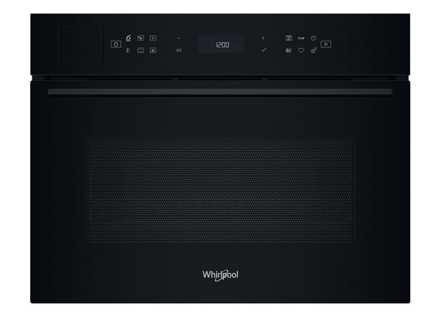Whirlpool WCT7A9PHTSB 45 cm Microgolf Oven Grill Stoom Zwart