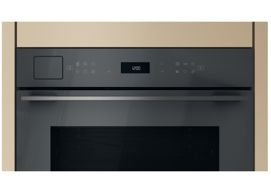 Whirlpool WCT7A9PHTSSG 45cm Microgolf Oven Grill Stoom Grijs
