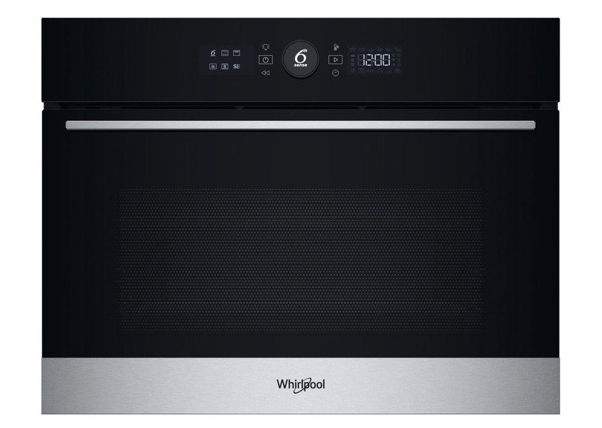 Whirlpool WCC58HMSXA 45cm Pyrolyse hetelucht oven Grill Inox