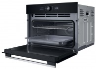 Whirlpool WCC58HMSXA 45cm Pyrolyse hetelucht oven Grill Inox