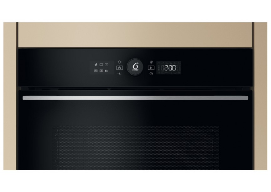 Whirlpool WCC58HMSXA 45cm Pyrolyse hetelucht oven Grill Inox