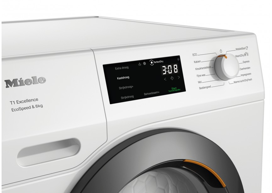Miele TEC 655 WP A+++ klasse 8 Kg Eco Warmtepomp droger