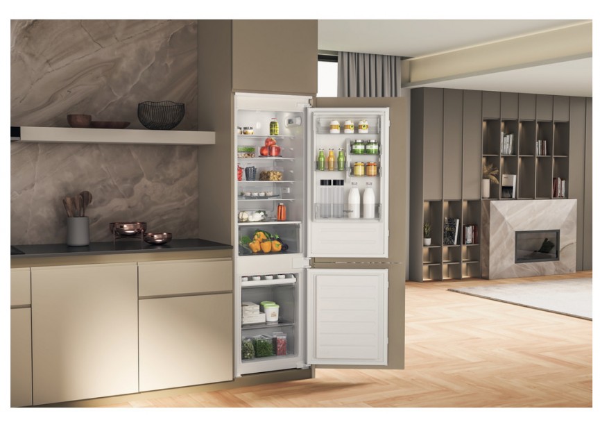 Whirlpool WHC18D051A1 177cm 268L KoelVrieskast Glijscharnier