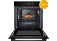 Whirpool WOI5S8PPM1SBA XL A+ Hydrolyse Pyrolyse oven Zwart