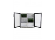 Husky AlFresco Backbar Koeler Outdoor 2 Deurs Deurslot Led V